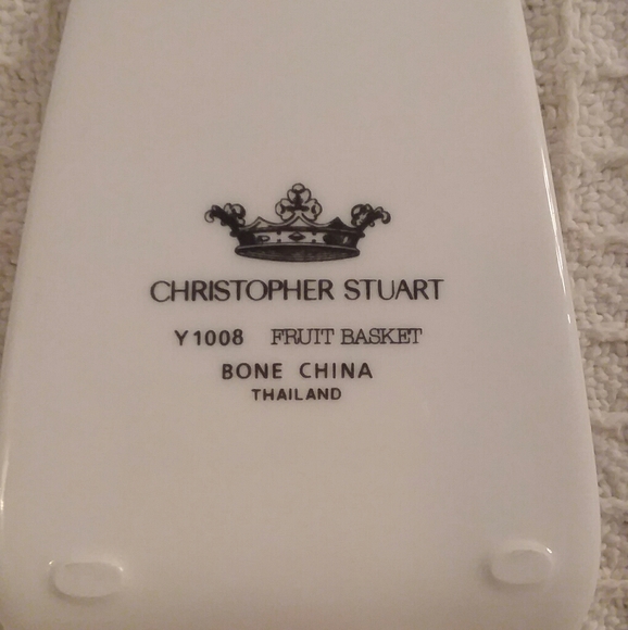 Christopher Stuart Bone China Cake Plate/Server - Picture 11 of 12